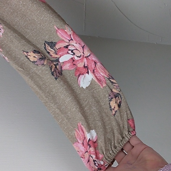 Maurice's Floral Ruffle Trim Mock Neck Sweater Size 2X Cottagecore Grandmacore‎ - Picture 4 of 9